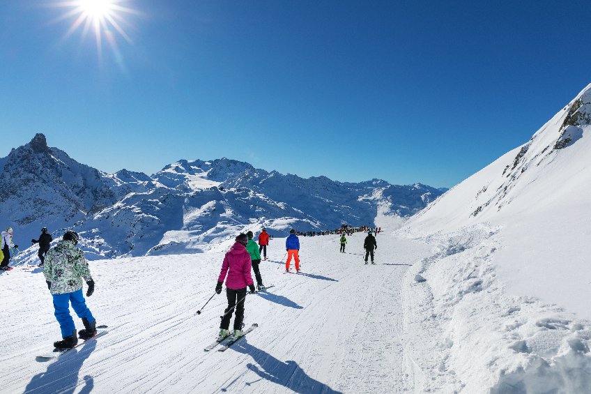 vacances à Courchevel